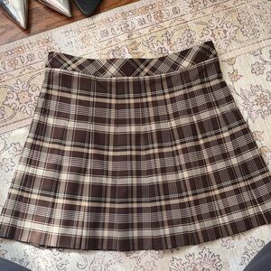 Aritzia Plaid Skirt